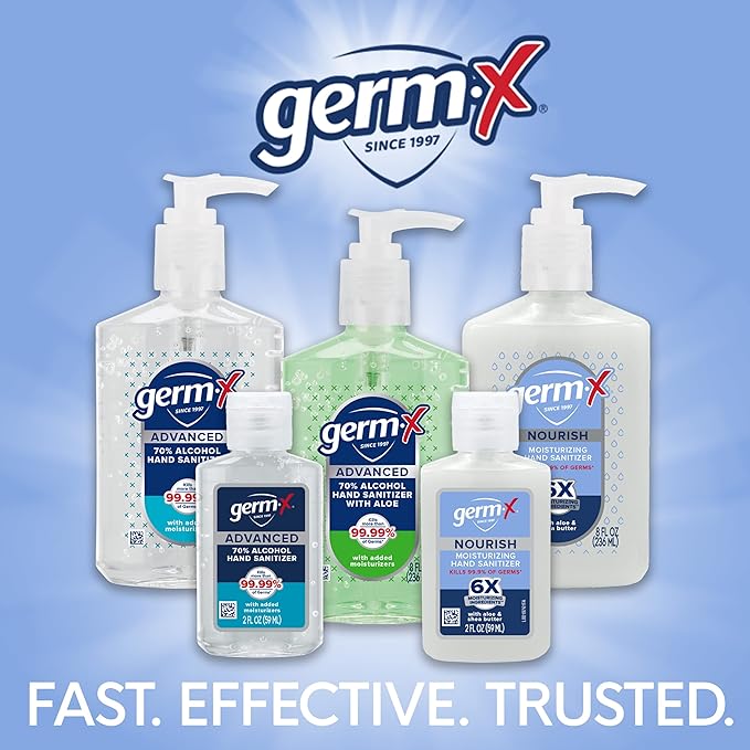Germ-X Nourish Hand Sanitizer, 2-in-1 Moisturizing and Sanitizing Formula - Image 7