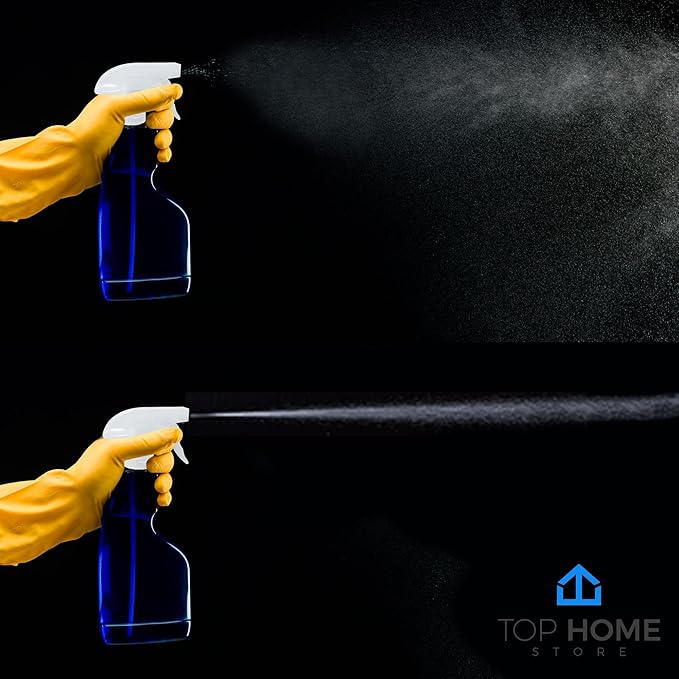 6-Pack Transparent White Trigger Sprayer - Image 3