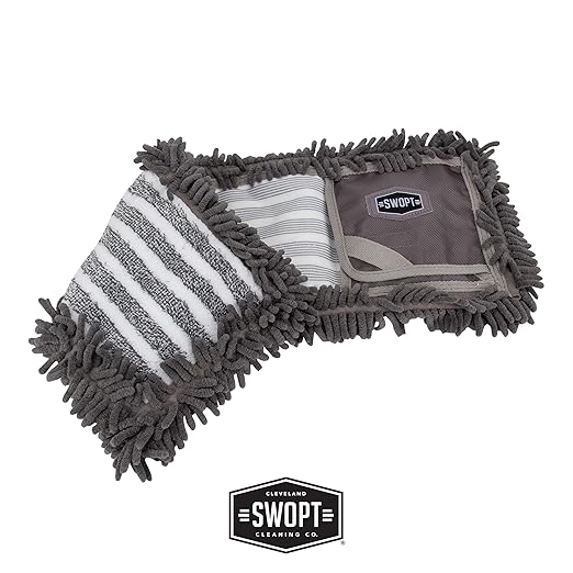 SWOPT 24” Microfiber Dust Mop Refill – Microfiber Cleaning Pads - Image 3