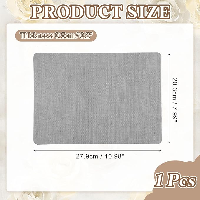 PATIKIL Linen Repair Patch, 8 x 11 Inch Self-Adhesive Linen Fabric Repair - Image 2
