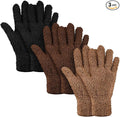 Patelai 3 Pairs Microfiber Plant Dusting Gloves Leaf Cleaning Gloves by Patelai