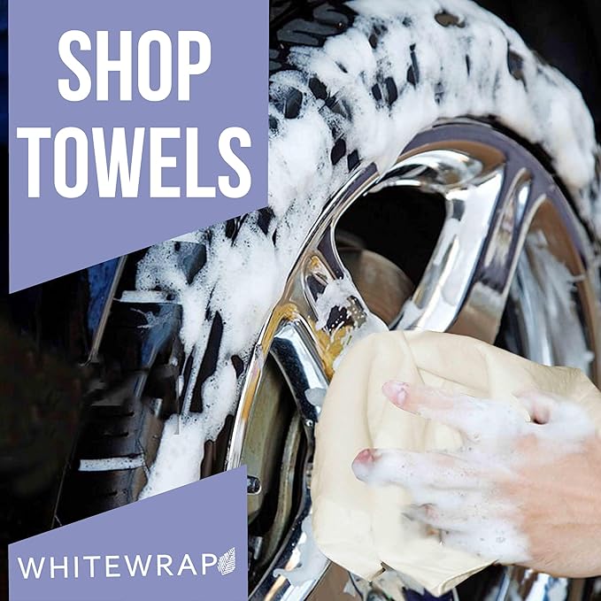 WHITEWRAP Shop Towels| Multipurpose Commercial and Residential Shop - Image 4