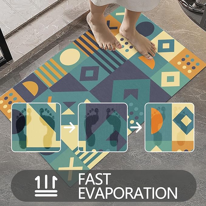 Ultra Thin Door Mat Indoor Entrance, 1/10 in Thin Door Mats - Image 6