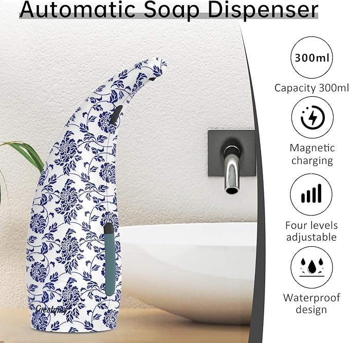Adjustable Automatic Soap Dispenser Touchless, 4 Adjustable Levels Touchless - Image 2
