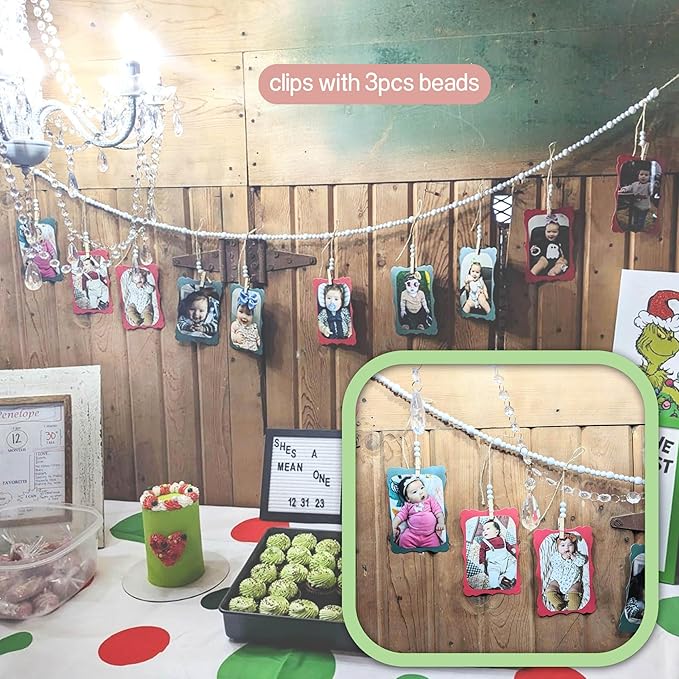 4 Feet Wooden Beads Garland - Image 6