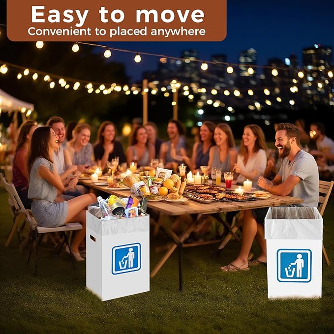 （10 Pack） 13 Gallon Disposable trash cans - Image 4