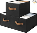 StorageWorks Storage Baskets for Shelves, Foldable Fabric Closet Storage Bins by StorageWorks