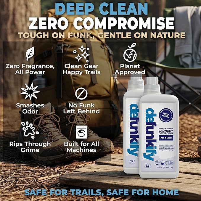 Laundry Detergent 62 Load/37.7 FlOz. 'Free & Clear' Liquid Laundry Detergent- - Image 2