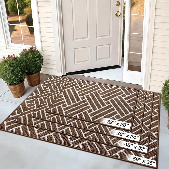 OLANLY Indoor Door Mat, 32x20 Inch, Dirt Resistant and Absorbent, Non-Slip - Image 7