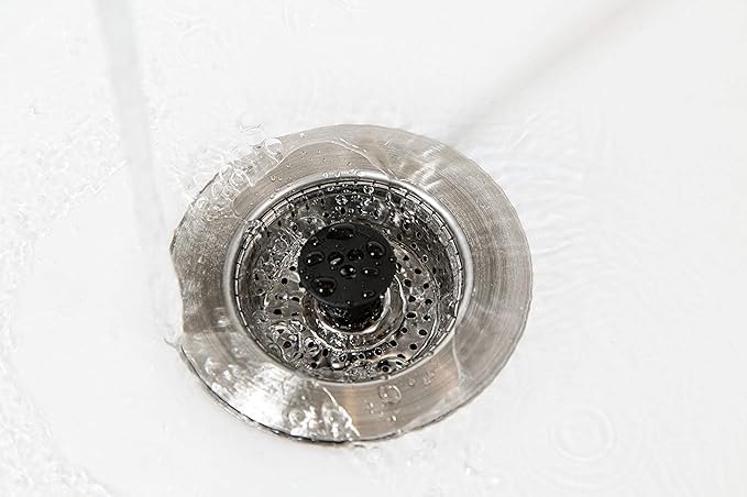 SinkShroom Revolutionary Clog-Free Sink Strainer Basket, Stainless Steel - Image 4