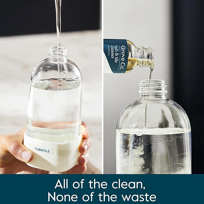 Grove Co. Tub and Tile Cleaner, Refill Concentrate Plant-Based Household - Image 4