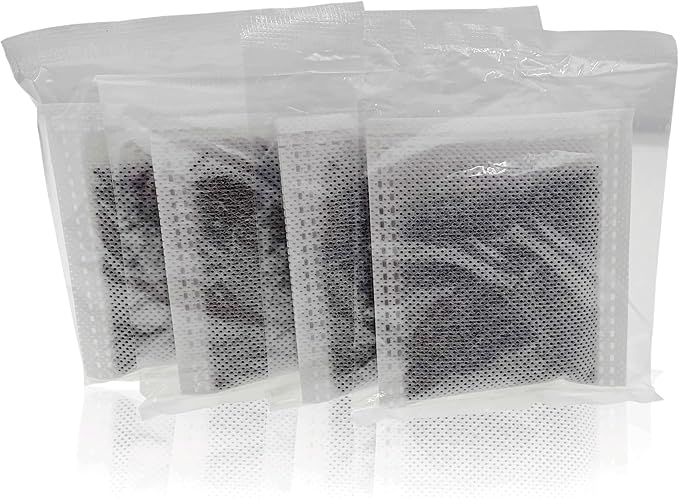 4 Pack Compact Activated Charcoal Odor Absorbing Filter Smaller Refill - Image 5