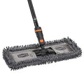 SWOPT 18” Microfiber Dust Mop + 60" Steel Handle, Combo — Dust Mop Head by SWOPTCleaning
