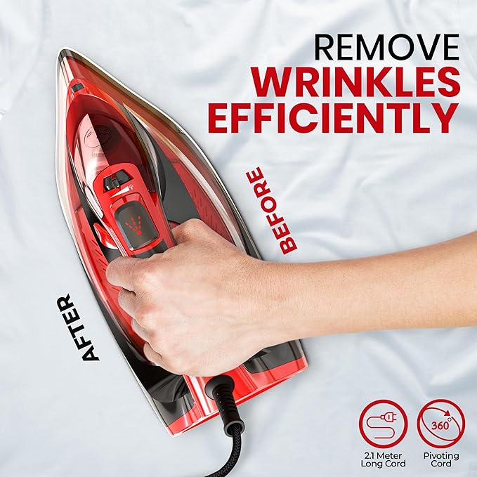 Utopia Home Steam Iron for Clothes - Image 7