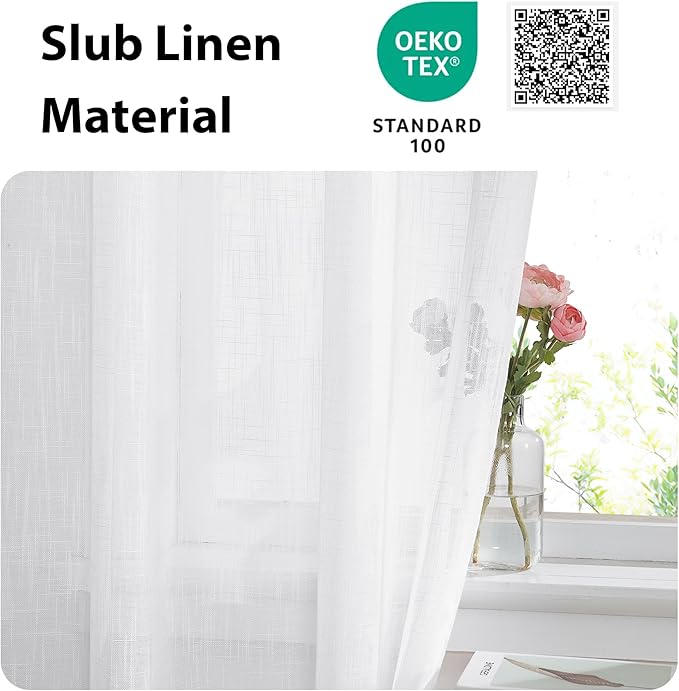 NICETOWN Door Curtains for Doorway, Light Blocking Privacy Back Door Curtain 80 - Image 4