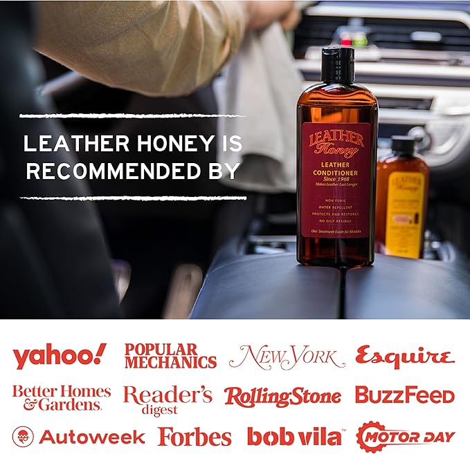 Leather Honey Cleaner Wipes: Clean Leather On-The-Go. 10 Cleaning Wipes - Image 6