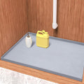 URMONA Waterproof Silicone Under Sink Mat 28'' x 22'' Shelf Liner by URMONA