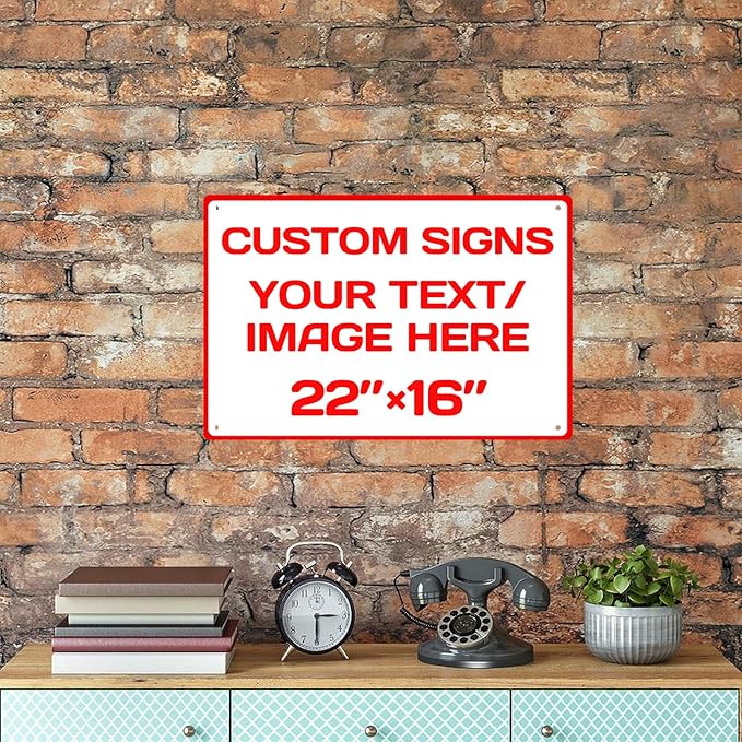 Custom Sign, Custom Sign for Business, Indoor/Outdoor use. 16 * 22 Inches - Image 6