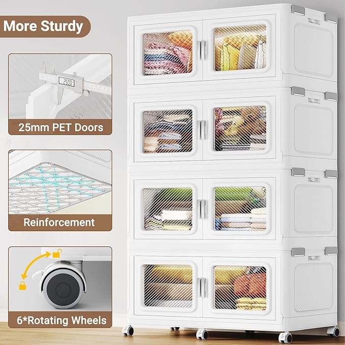 BROVIEW 880 Qt Stackable Storage Bin - Image 5
