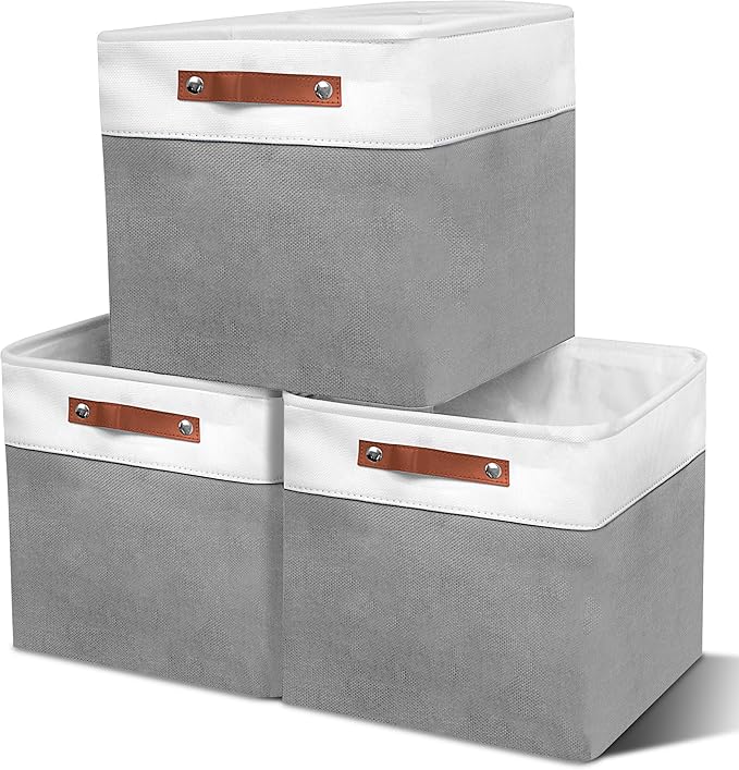 12in Open Fabric Storage Basket by EITMOW