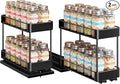 Nieifi Spice Rack Organizer for Cabinet, Vertical Spice Rack Pull Out, by Nieifi