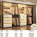 Aheaplus Closet System, 6-15Ft Closet Organizer by Aheaplus
