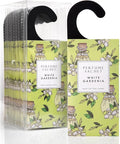 ROSE COTTAGE Large 12 Packs White Gardenia Hanging Closet Deodorizer Air by ROSECOTTAGE