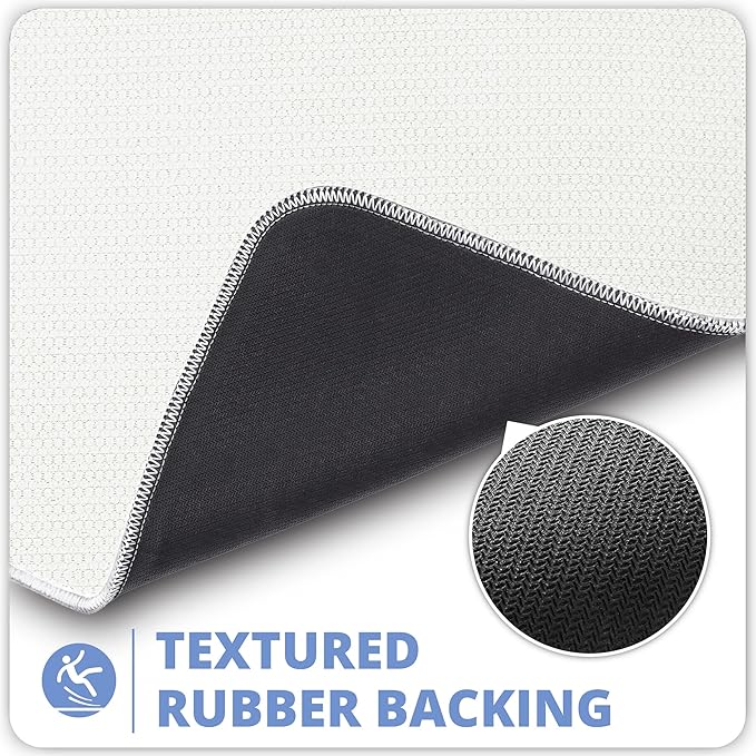 Bath Mat, Ultra Thin Bathroom Runner Rugs, Large Bath Mats - Image 4