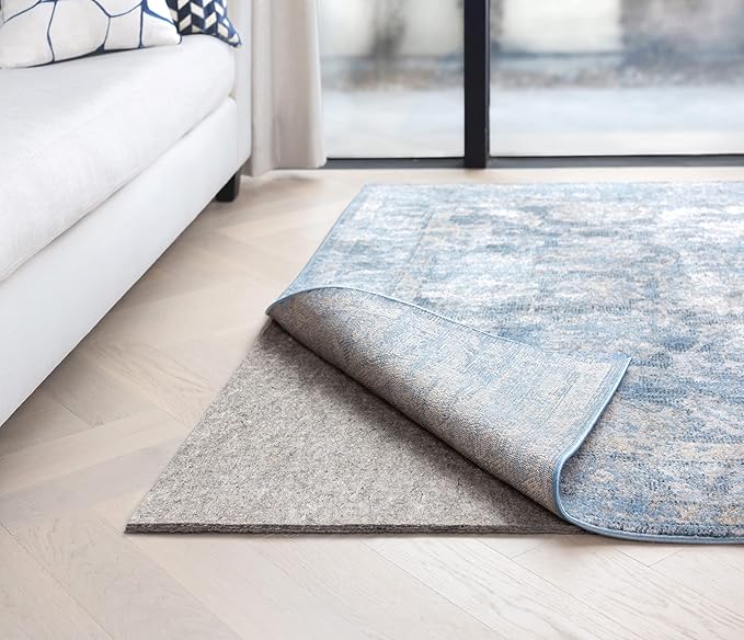 RUGPADUSA - Dual Surface - 8'x10' - 1/2" Thick - Felt + Rubber - Non-Slip - Image 2