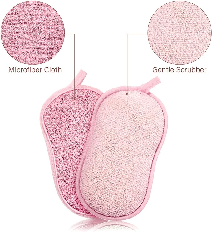 Boao 10 Pieces Multipurpose Kitchen Scrub Sponges, Non-Scratch Microfiber Scrub - Image 3