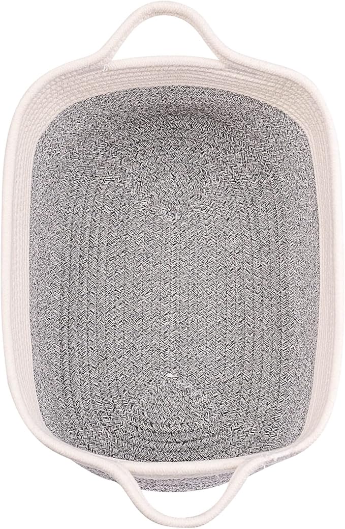 Medium and Large Woven Basket//With Handle, Used - Image 4