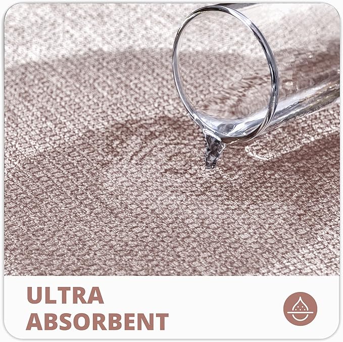 Bath Mat, Ultra Thin Bathroom Runner Rugs, Large Bath Mats - Image 3