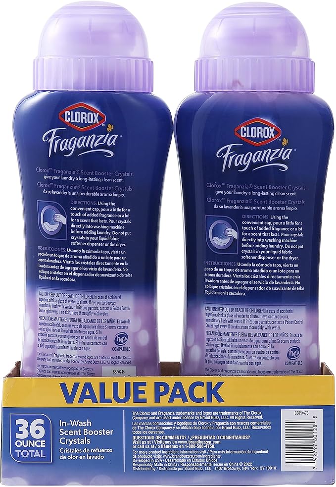 Clorox Fraganzia Laundry Scent Booster Crystals in Lavender - Image 6