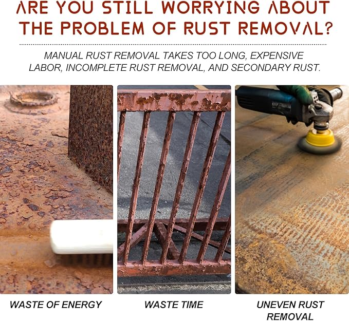 Rust Renovator, Rust Remover for Metal, Rust Converter for Metal, Water-Based - Image 2
