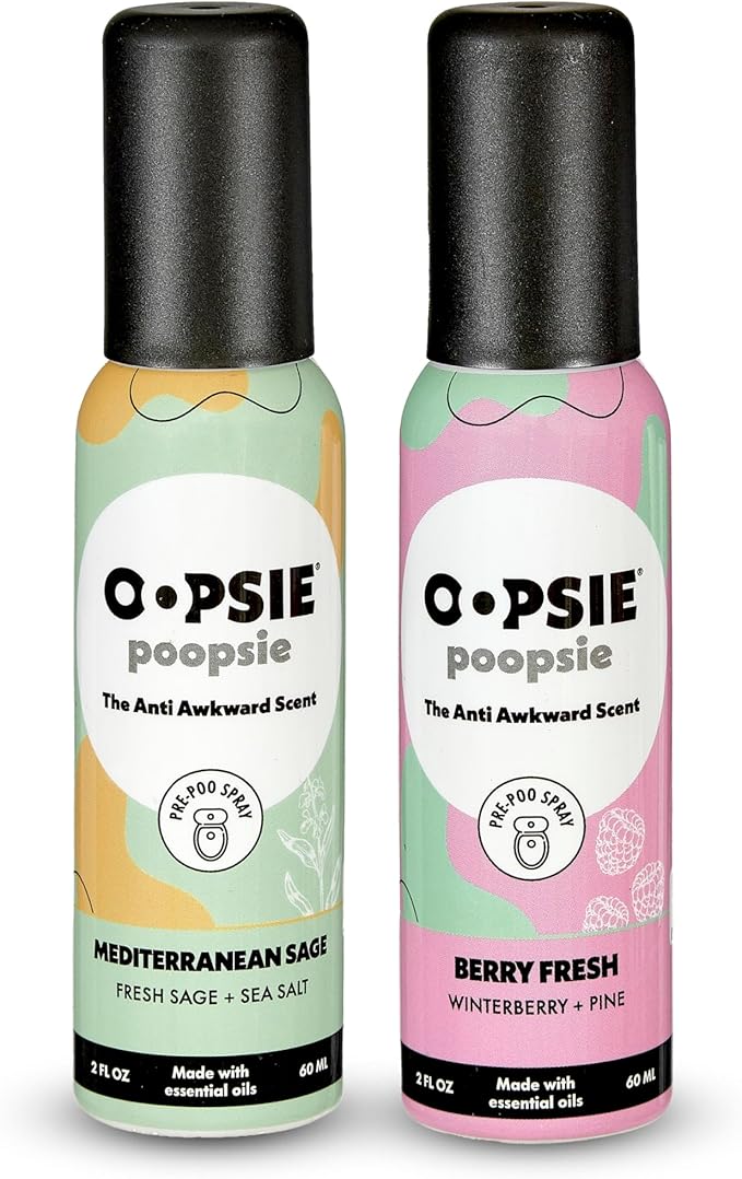 Oopsie Poopsie - Mediterranean Sage and Berry Fresh- Before & After You Go by OopsiePoopsie