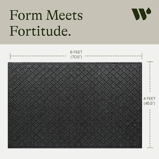 WaterHog Heavy Duty Doorway Mat, Made in USA, Durable & Skid-Resistant Entryway - Image 3