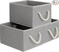 StorageWorks Storage Baskets for Shelves, Foldable Fabric Closet Storage Bins by StorageWorks