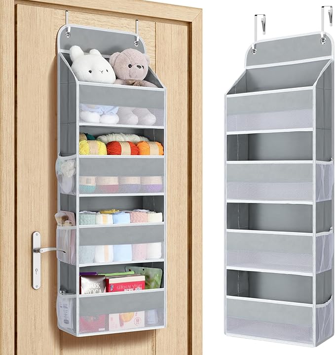 Yecaye Over The Door Organizer, Heavy Duty Hanging Organizers and Storage by Yecaye