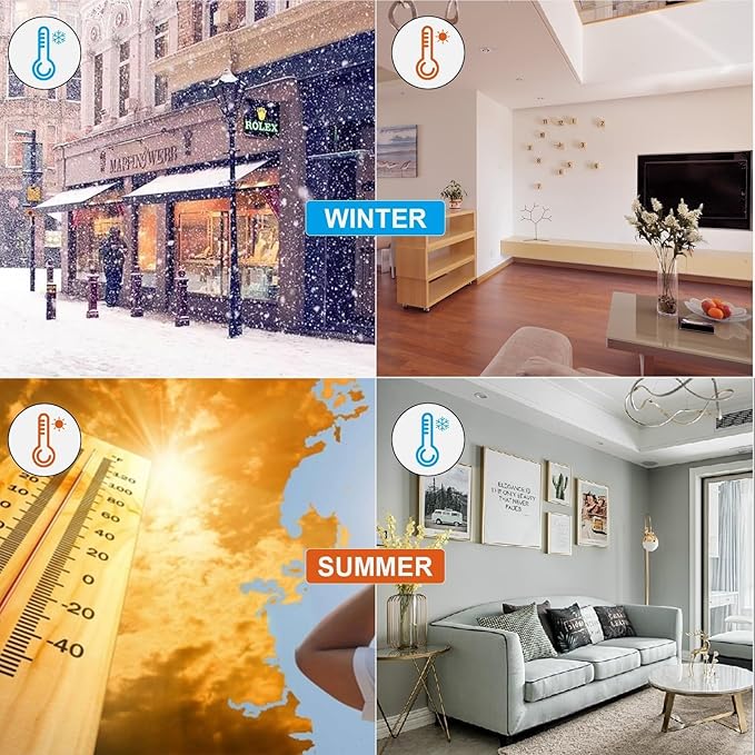T-Shaped Door Draft Stopper, 1.97 in x 20 Ft Silicone Seal Strip - Image 6