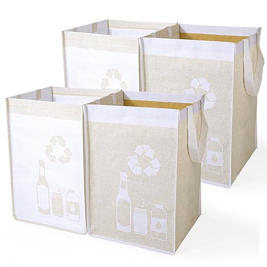 Recycle Waste Bag for Kitchen Home- Indoor Recycling Bins Trash Sorting by REFARICO