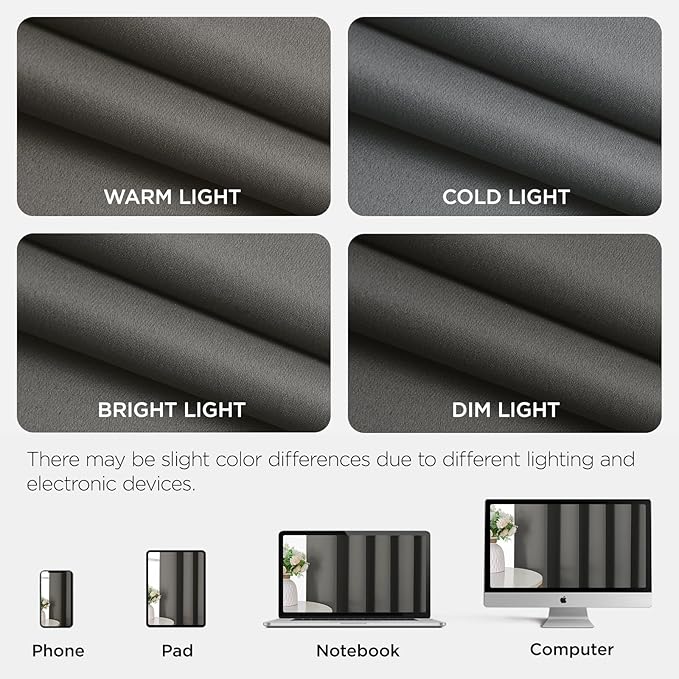Joydeco Blackout Door Curtain for Doorway Privacy 96 Inches Long, Grommet - Image 8
