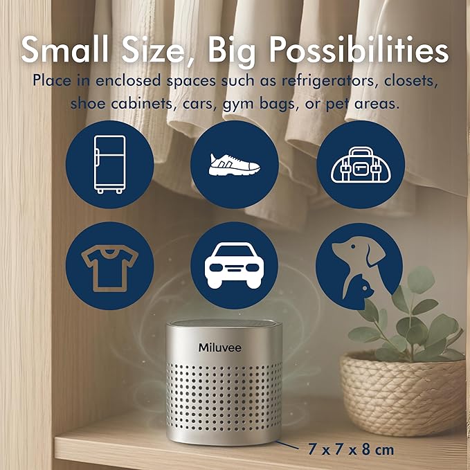 Premium Refrigerator Deodorizer, 10-Year Reusable Odor Eliminator - Image 4