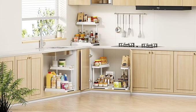 heart & home 1-Pack Under Sink Storage Organizer - Image 6