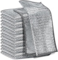 Multipurpose Wire Miracle Cleaning Cloths, Magnifying Wire Dishwashing Rags by Unknown