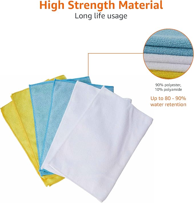 Amazon Basics Microfiber Cleaning Cloths - Image 4