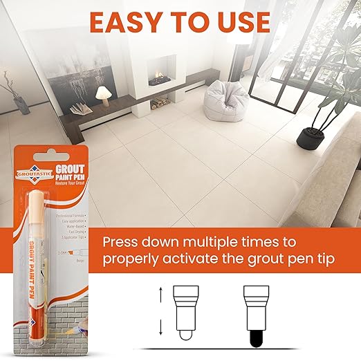 Grout Pen Light Beige – Tile Grout Colorant & Sealer Pen - Image 7