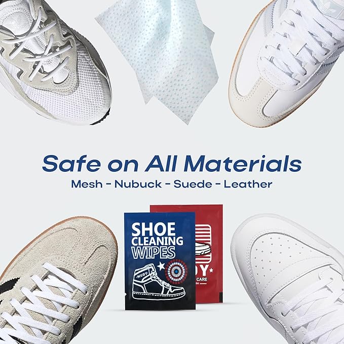 Sneaker Cleaner Wipes 35 Packs Suede Leather Tennis Quick Cleaning Disposable - Image 7