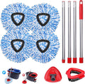 Mop Heads Replacements Complete Combo Set by BocaStory