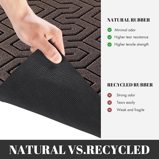 Yimobra Large Door Mat Outside Entrance 47x24, Waterproof Heavy Duty Outdoor - Image 6
