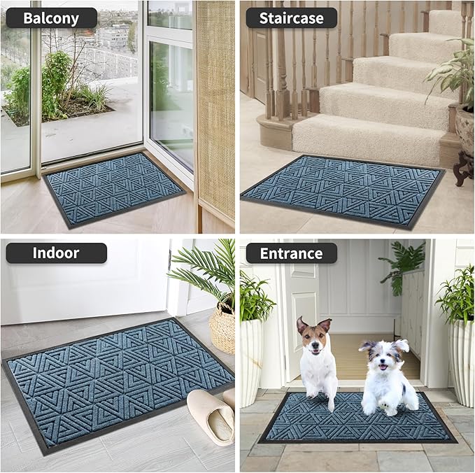 Yimobra Outdoor Mats for Front Door 29.5x17, All-Weather Waterproof Non-Slip - Image 9